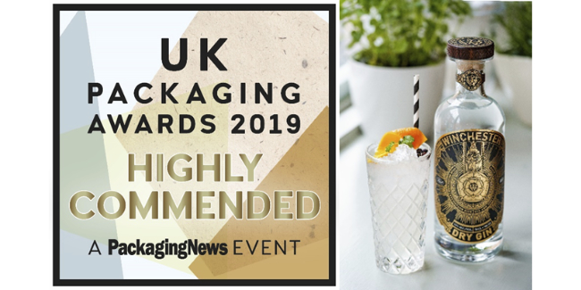 UK packaging awards 2019 highly recommenced