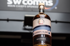 Chiefs rum label close up - Two Drifters Distillery