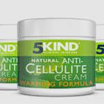 5 Kind natural anti cellulite cream label