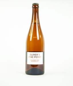 Labelled wine bottle