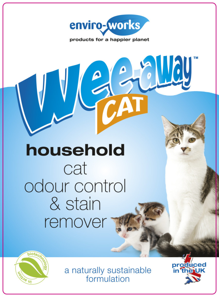 Wee Away Cat Label CS Labels