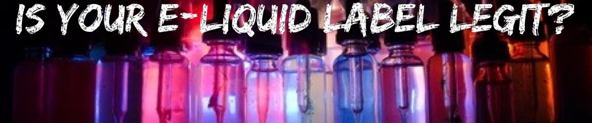 vape liquid label