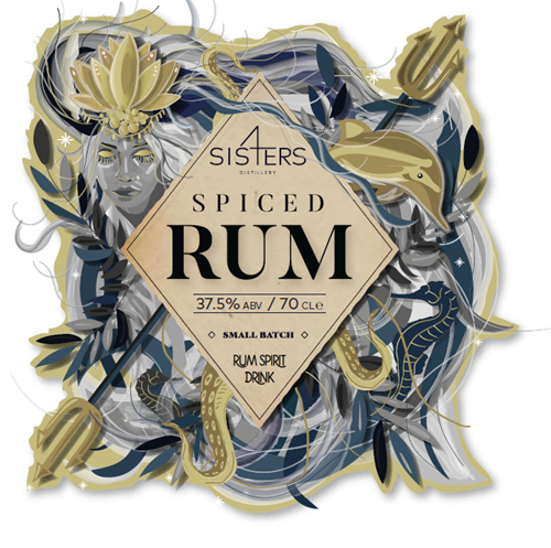 Sis4ers Distillery Spiced Rum