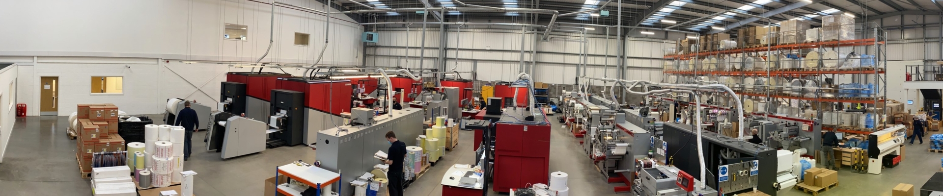 Environmentally Friendly Labels - Production Line Environmentally Friendly Labels - Production Line