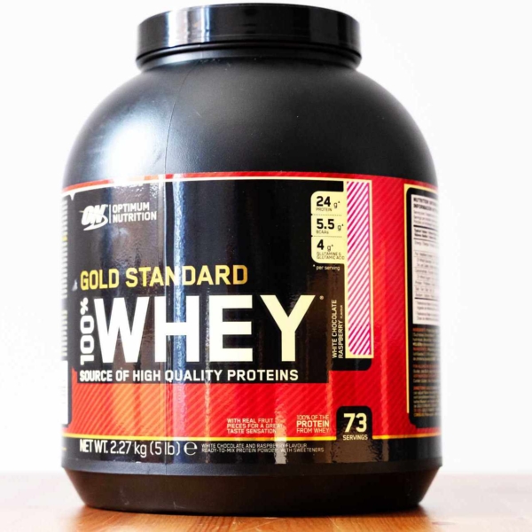 Whey Protein - Sports Nutrition Label Example