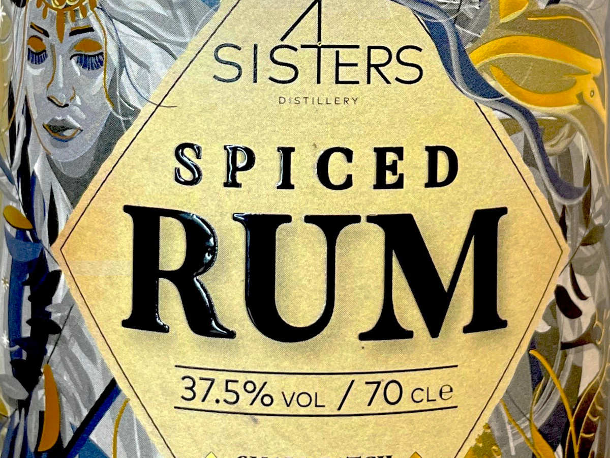 4 Sisters Distillery - High Build Varnished Label