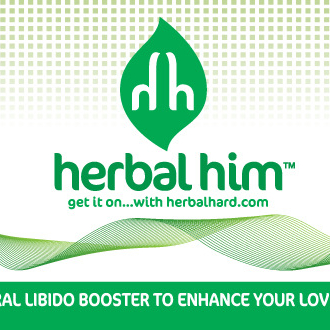 Herbal Him Label CS Labels - Vitamin and Supplement Labels